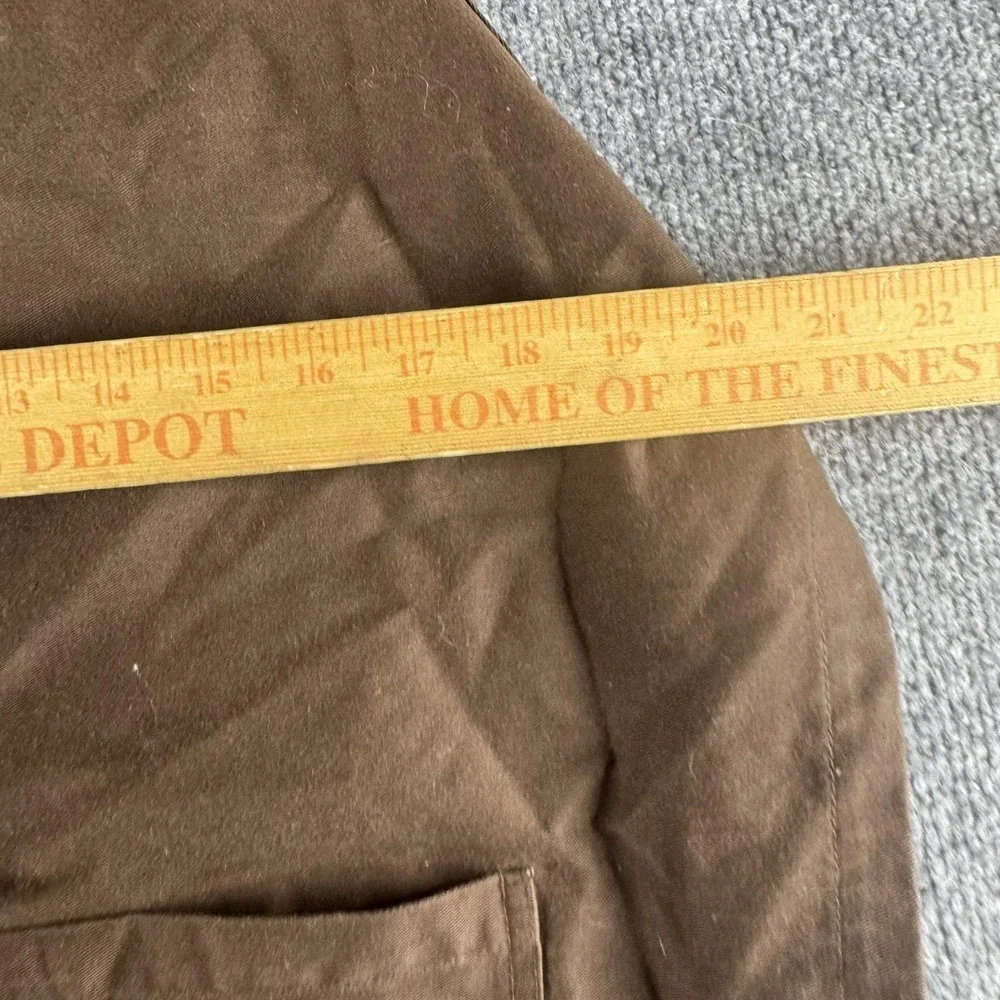 WearGuard Cracker Barrel Old Country Store Bib Apron Brown Embroidered One Size